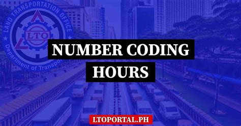 is there window hours in manila|MMDA Number Coding in Metro Manila this 2024 .